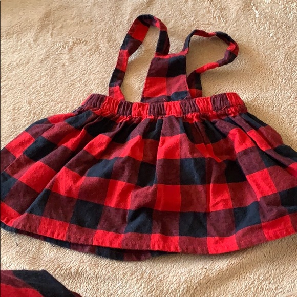 Plaid overalls - Picture 2 of 2